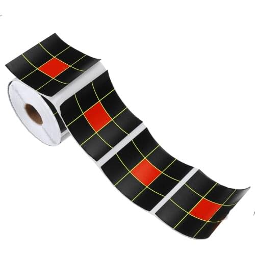 250pcs/Roll Adhesive Shooting Targets Splatter Reactive Target/Stickers 7.5cm for Archery Bow Hunting Shooting Practice Training