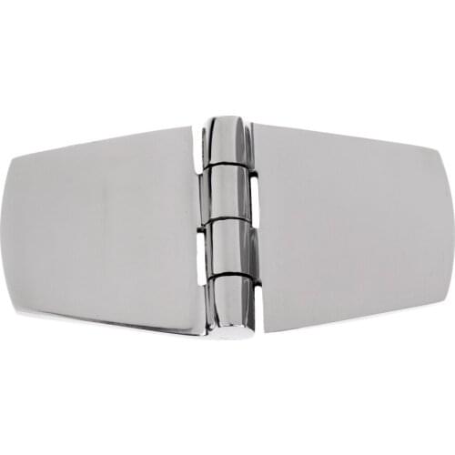 3'' x 1.5'' Heavy Duty 316 Stainless Steel Yacht Boat Marine Hinge Door Hinge - Easy DIY No Screw Holes Type