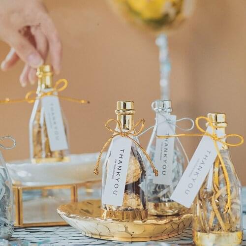 50pcs Lot Custom Name Plastic Candy Box Wedding Gifts Anniversary Birthday Favors Girl Baby Shower Party Gift Boxes for Guests