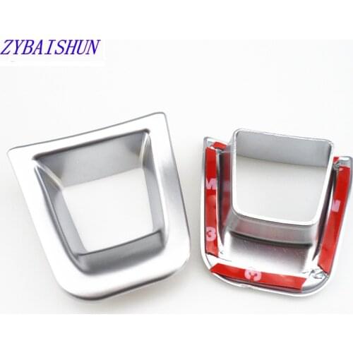 Car Steering Wheel Covers Console Door Removals Emblem Decoration Trim For Volkswagen VW Touran 2016 2017 Interior Accessories