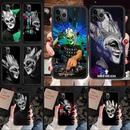 DJ Boris Brejcha Phone Case Cover Hull For iphone 5 5s se 2 6 6s 7 8 12 mini plus X XS XR 11 PRO MAX black trend cell cover