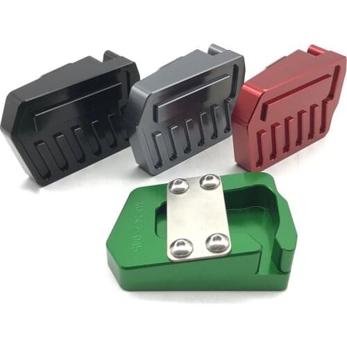 For KAWASAKI NINJA400 Z400 NINJA 400 Z 400 Motorcycle Kickstand Foot Side Stand Extension Pad Support Plate