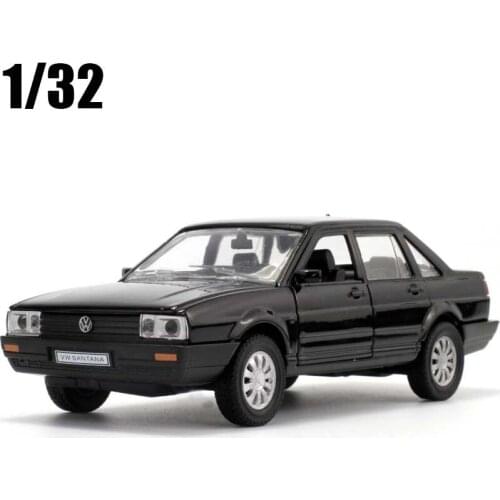 Toy Car 1/32 Santana Alloy Car Model Die Cast Pull Back Classic Car For Kids Gifts Toys Free Shipping
