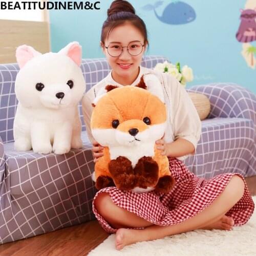 New Fox Plush Toys, Stuffed Stuffed Animals, Home Decoration, Kids Toy