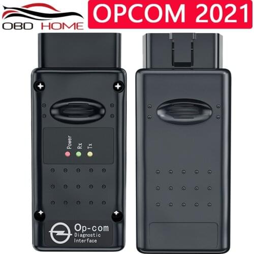 OPCOM 2021 OBD2 Car accessories OPCOM V1.99 OPCOM V1.78 V1.7 For Opel Diagnostic Tool PIC18F458&FTDI Chip NEC Relay