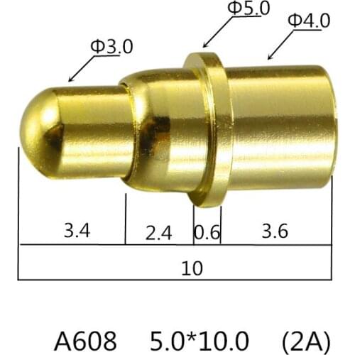Pogo Pin Elastic Thimble Telescopic Conductive Needle Spring Thimble Signal Pin Pogopin Probe