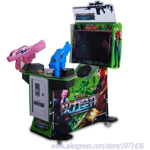 Amusement Equipment Aliens Coin Operated Simulator Gun Shooting Game Machines For Kids