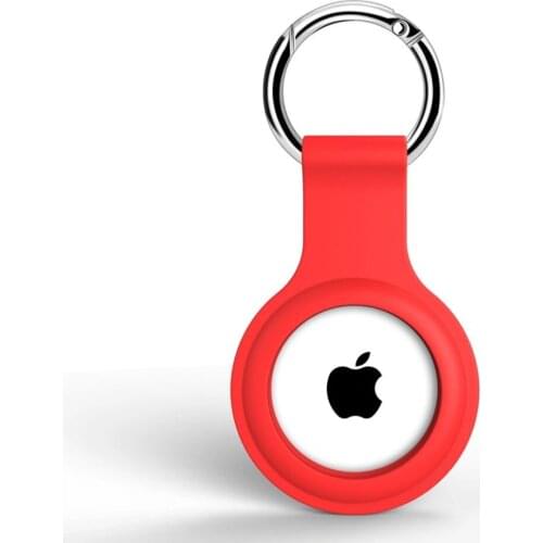 Silicone Protector Cover Case For Apple Airtag Tracker Keychain Protective Shell for Airtags Locator Anti-lost Device