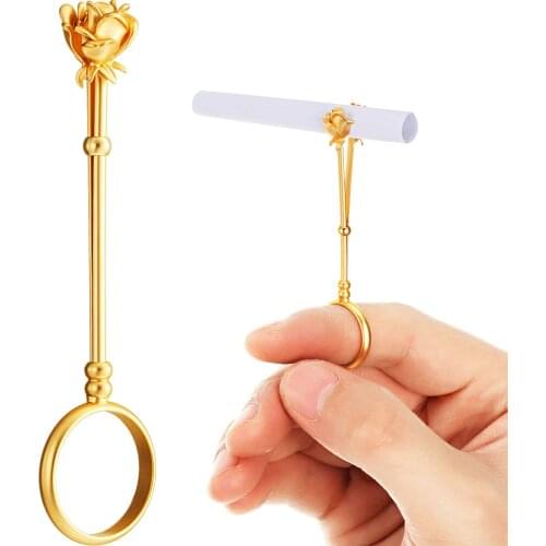 Vintage Cigarette Holder Ring Rack Metal Finger Clip Women Men Slim Cigarettes Elegant Smoking Accessories Smoker Ring Gift Set