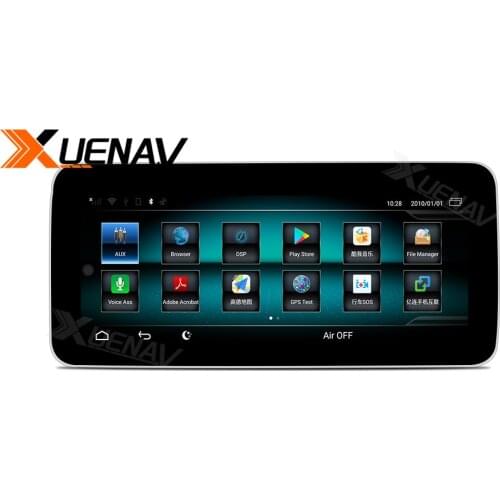 XUENAV 10 inch Android System Car GPS Navigation For-Mecerdes-Benz C Class W204 2007 2008 2009 2010 2011 Car Multimedia Player