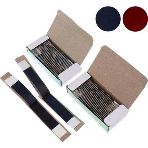 200Sheet/ Box Dental Lab Products Oral Dentist Teeth Care Dental Articulation Paper Blue Strips Whitening Material Tool