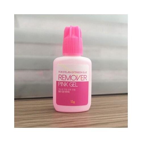 Original 5 pcs/lot SKY Korea Remover Pink Gel Wholesale for Eyelash Extensions Glue Remover Gel 15g Makeup Remover Cream Tools