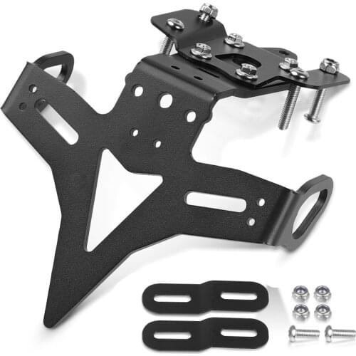 Motorcycle Accessories Rear License Plate Holder Bracket Tail Tidy Fender Eliminator For Yamaha MT 07 FZ 07 MT07 FZ07 2013-2021