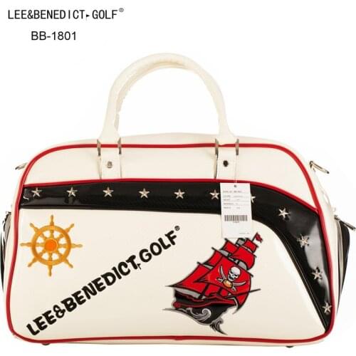 Large Capacity Golf Clothing & Shoes Boston Bag with Golf Club Equipment Pouch Fitness LEEB Sports Holdall Travel Duffle Bag