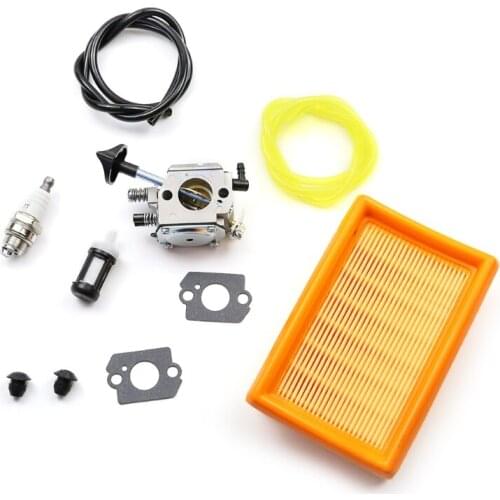 Carburetor Kit for Stihl BR320 BR340 BR380 BR400 BR420 42031200601 Air Filter Lawn Mower Trimmer M7DA