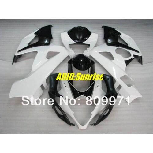 ABS white black Fairing KIT for SUZUKI GSXR1000 2005 2006 GSX-R1000 GSXR1000 K5 05 06 Injection mold Fairings set+gifts