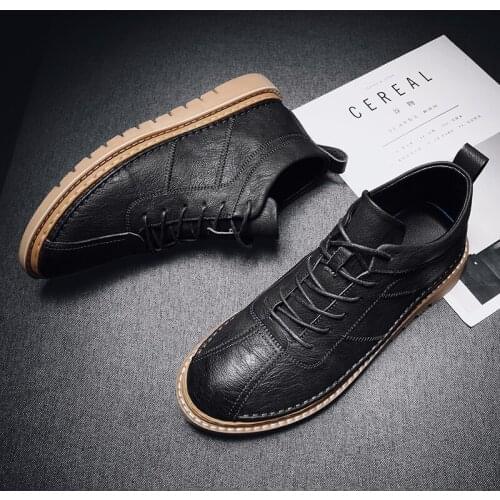 Sports Casual Shoes Leisure Shoes Men Casual Sport Zapatos Casuales Para Hombre Fashion Sneakers Black Zapatillas Man Leather