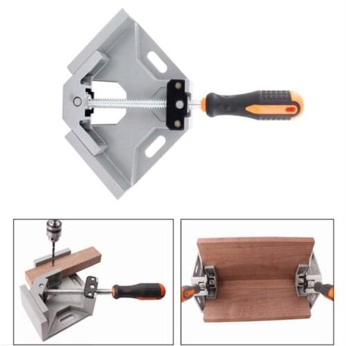 Hardware tools 90 degree aluminum alloy single handle double handle woodworking right angle clip angle fish tank photo frame too