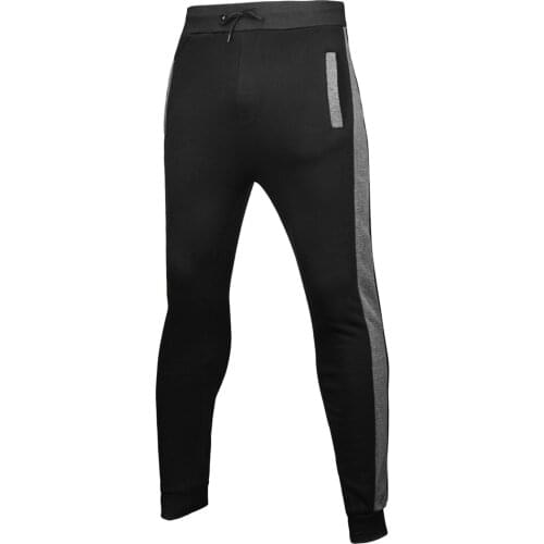 Mens Cotton Baggy Sweatpants Spring And Winter Plus Velvet Full Length Casual Pant Workout Gym Sports Elastic Waist Jogging