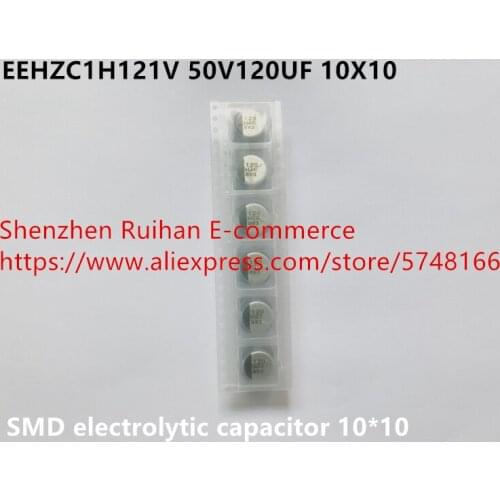 Original new 100% EEHZC1H121V 50V120UF 10X10 SMD electrolytic capacitor (Inductor)