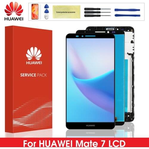 Original LCD For Huawei Mate 7 LCD Display Touch Screen Digitizer Assembly Replacement For Huawei Mate7 MT7 display screen