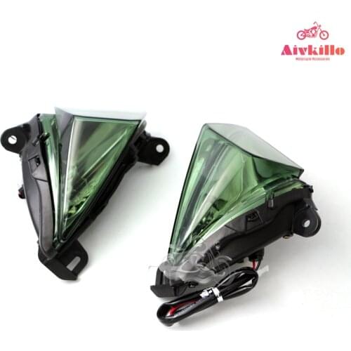 Front Turn Indicator Signal Brake Light Fit For Kawasaki ZX14R 2006-2011 07 08 09 Motorcycle