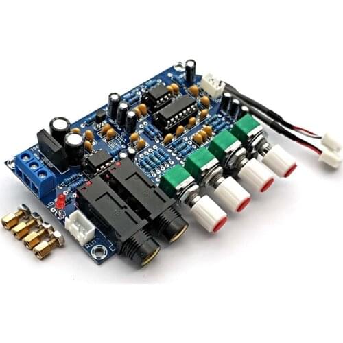 PT2399 Digital Microphone Amplifier Board Karaok Reverberation Board Karaok OK Amplifier Module Dual AC12V
