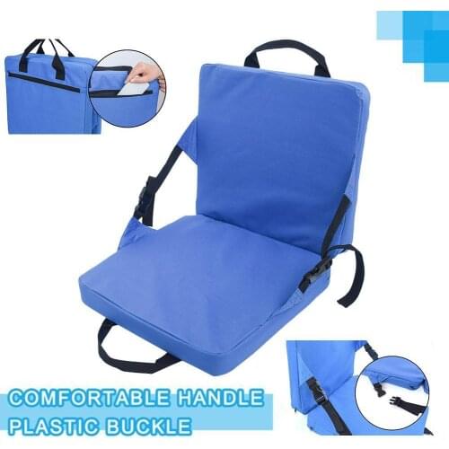 Canoe Kayak Seat Cushion Waterproof Stadium Chair With Comfortable Back Support For Hiking Camping Boating Fishing Accessories