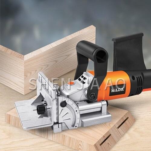 1PC MIK-ZK5-100 Handheld Woodworking Shovel Machine Wood Board Splicing Slotting Machine Board Biscuit Splicing Machine 220V