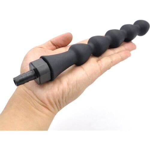 Wetips Silicone Enema Soft Nozzle Bidet Shower Ducha Anaal Manguera Anal Cleaner Ducha Clistere Anale Enema Deluxe Douche System