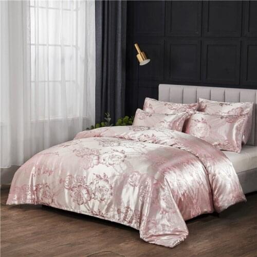 Comforter Cover Sets Single/Queen/King Size Parure Floral Print Pattern Bedding Set Adult Quilt Covers Bedclothes Home Textile