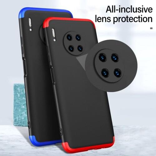 Ultra-thin Colorful Stitching Silicone Phone Case For Huawei Mate 30 20 10 P40 P30 P20 Lite Pro Honor Camera Protection Cover