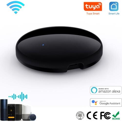 Tuya Smart IR Remote WiFi Universal Remote Control for Air Conditioner TV Work with Alexa Google Home Assistant Yandex Alice