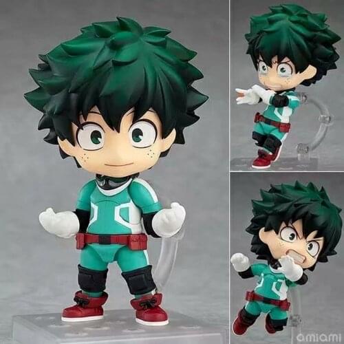 10cm Q Ver. Anime My Hero Academia Action Figure Bakugou Katsuki Figures Midoriya Izuku Figurine Model Toys Todoroki Shoto PVC