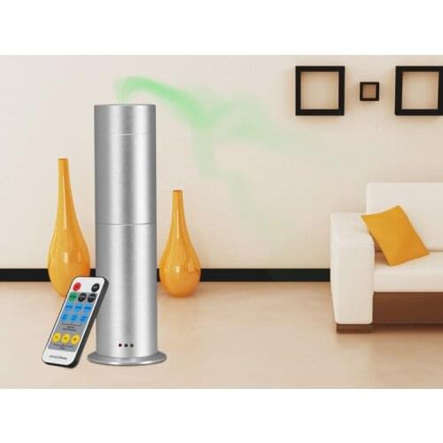 High quality remote control diffuser aroma Ionizer/100ml aluminium electric oil diffuser essential nebulizing YK5291