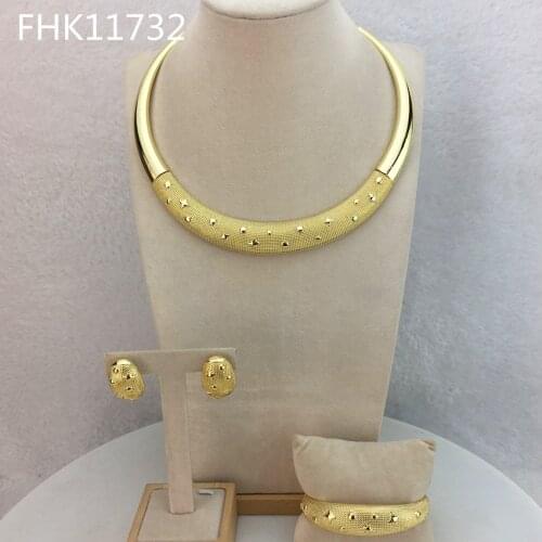 Yuminglai Dubai Fine Jewelry Fashion Jewelry Sets for Women FHK11732