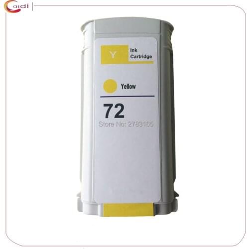 Yellow Compatible ink cartridge for HP72 hp 72 for HP Designjet T610 T1120 T1200/ps T1300 T2300 printher ink cartridge