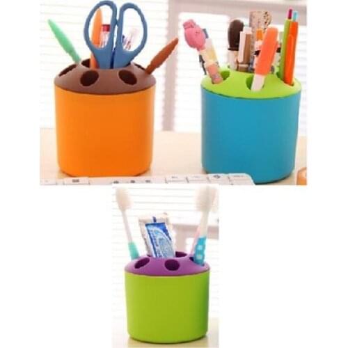 Toothbrush, Toothpaste Box and Pen Holder