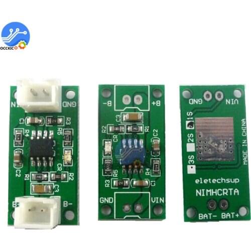 1S 2S 3S CELL 1A NiMH Rechargeable Lithium Battery Smart Charger Module Charging voltage 1.5V 3V 4.5V 5V Input 3.7V-6V 5V 4.2V