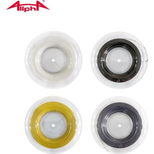 Allpha tennis string 200m ALU 1.25mm polyester power training control tennis racket string X-100