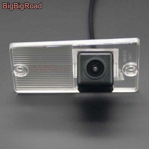 BigBigRoad Wireless Vehicle Rear View Parking Camera HD Color Image For KIA Naza Sorento MK1 BL XM 2003 2004 2005 2006 2007 2008