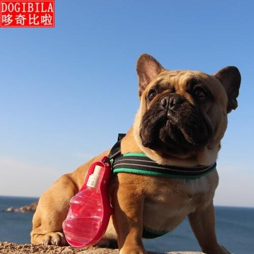 Go out kettle Pet cat water dispenser portable Method Tactic Tobago British Corgi bucket bucket water bowl