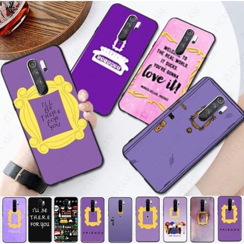 Monicas Peephole Door Frame Friends Sitcom Phone Cover for redmi note8pro note7 note5 note6pro 8T 8A 7A 9A note9pro K20 case