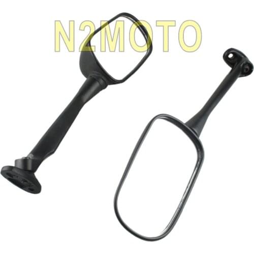 For Honda CBR250 CBR 250 1300S 2003-2012 Motorcycles Long Rear View Mirror Black Left Right Side Mirrors