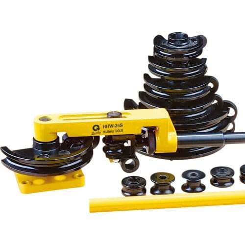 25S pipe bender pipe bender manual type bending machine small stainless steel pipe bending mechanical type