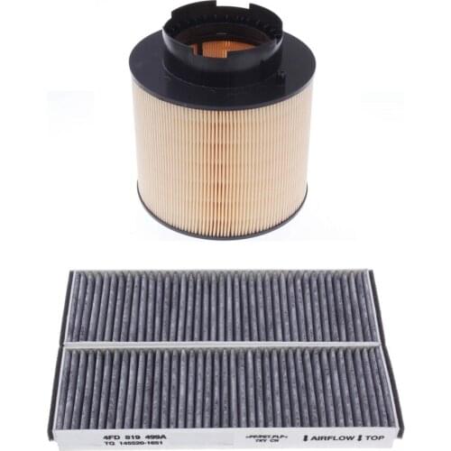 Cabin Air Filter 2 Pcs Set for Audi A6 C6 2004-2011/a6 Avant C6 2005-2011/a6 Allroad C6 2006-2011 Model Built External Filter
