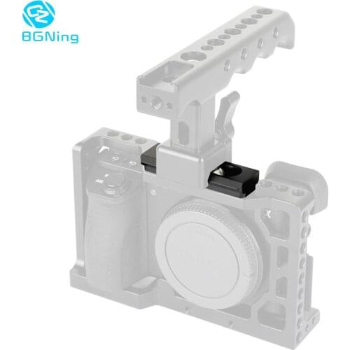 BGNing CNC SLR Follow Focus Rig Clamp Support System 60mm Quick Release Rod Mount Rails Camera Accessories