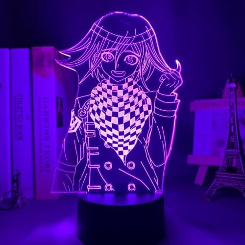 Kokichi Oma Lamp Danganronpa Led Night Light for Room Decoration Child Gift Danganronpa Acrylic Table Lamp Kokichi Oma