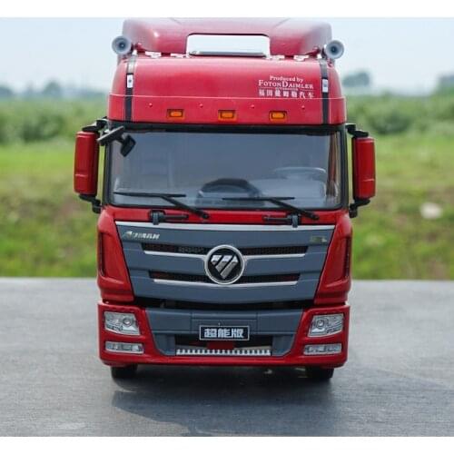 Original China Blue/Red/white 1:24 Futon auman GTL tractor Daimler tractor truck models for gift, collection