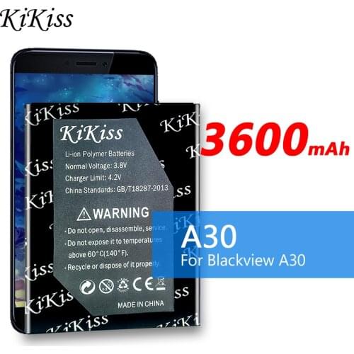 Original KiKiss 2500mAh Battery for Blackview A30 High Capacity Mobile Phone Battery for Blackview A30 Replacement Batteries